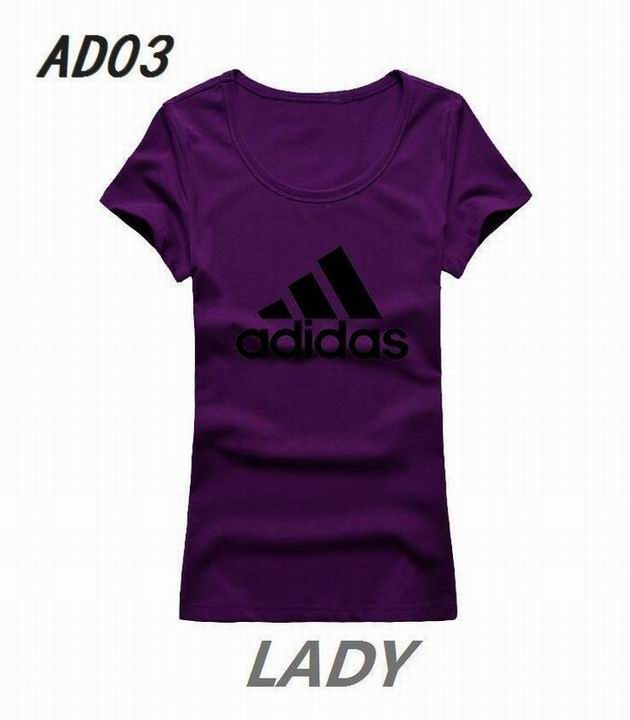 Adidas short round collar T woman S-2XL-004